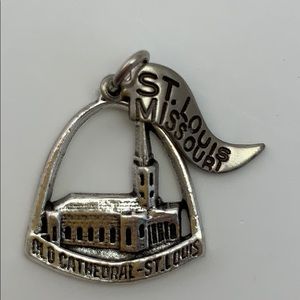 Vintage St Louis Old Cathedral Sterling Charm